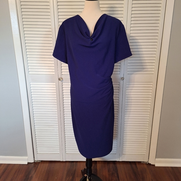 St. John Royal Blue Dress - Picture 9 of 9